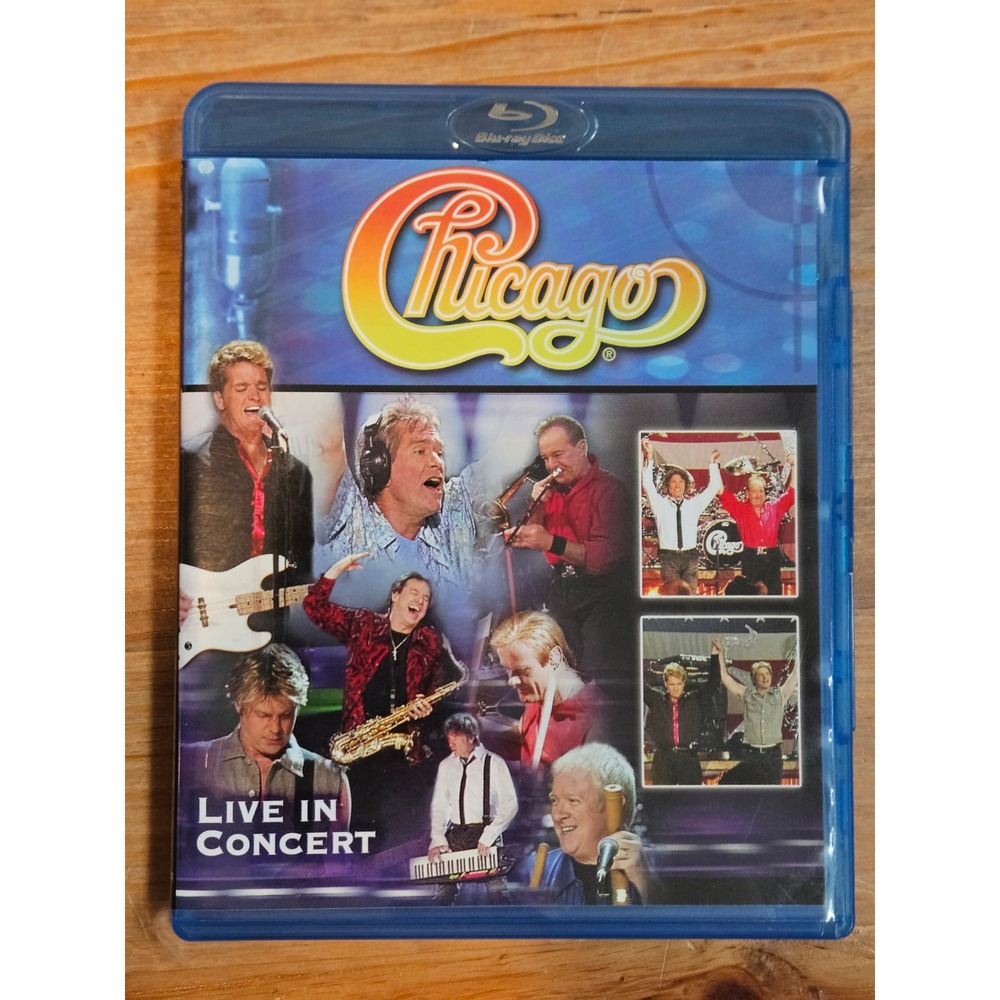 Chicago Live In Concert Blu-ray High Definition Image Entertainment 2011 Music